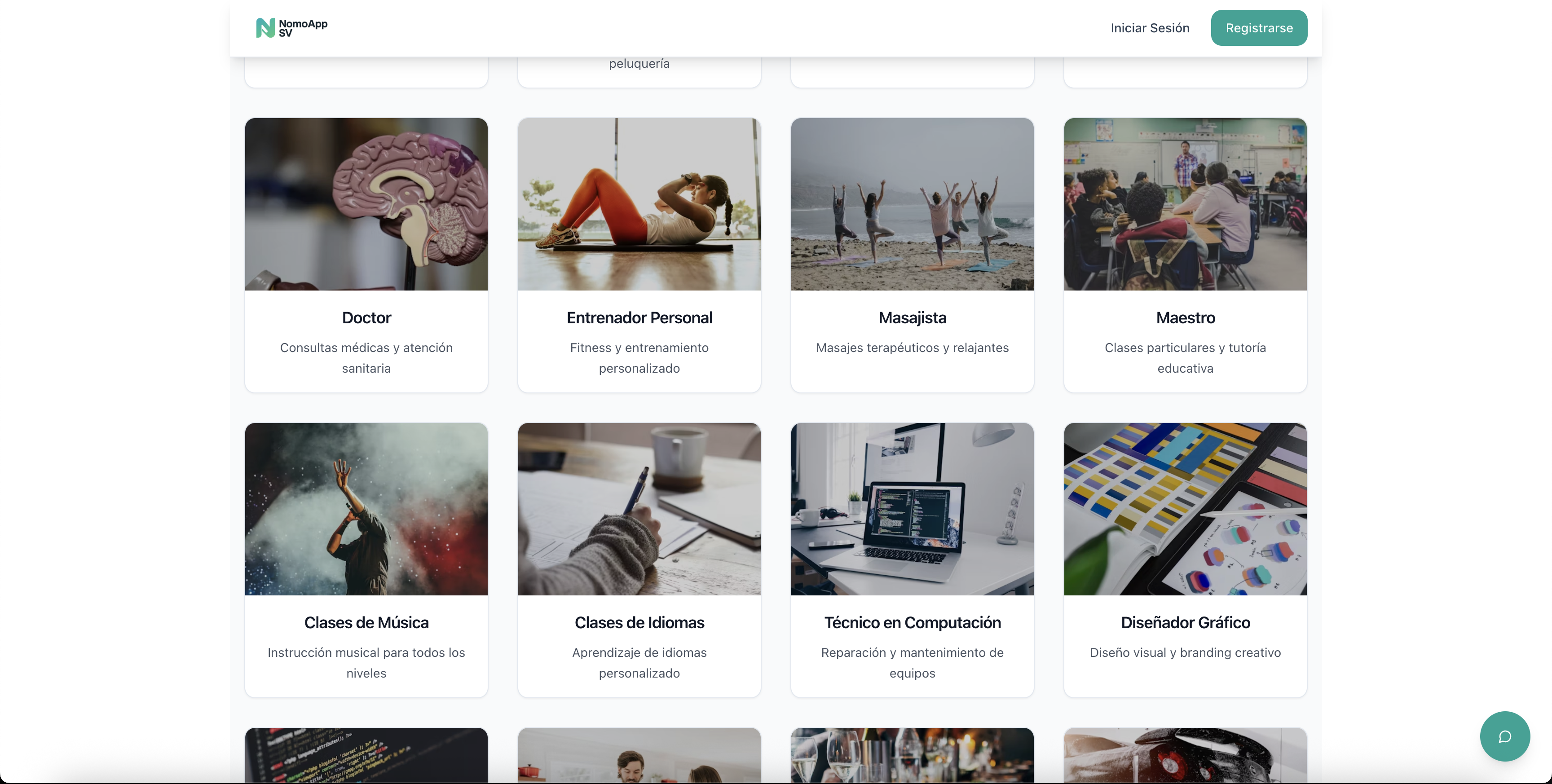Captura de NomoApp - Cómo Funciona